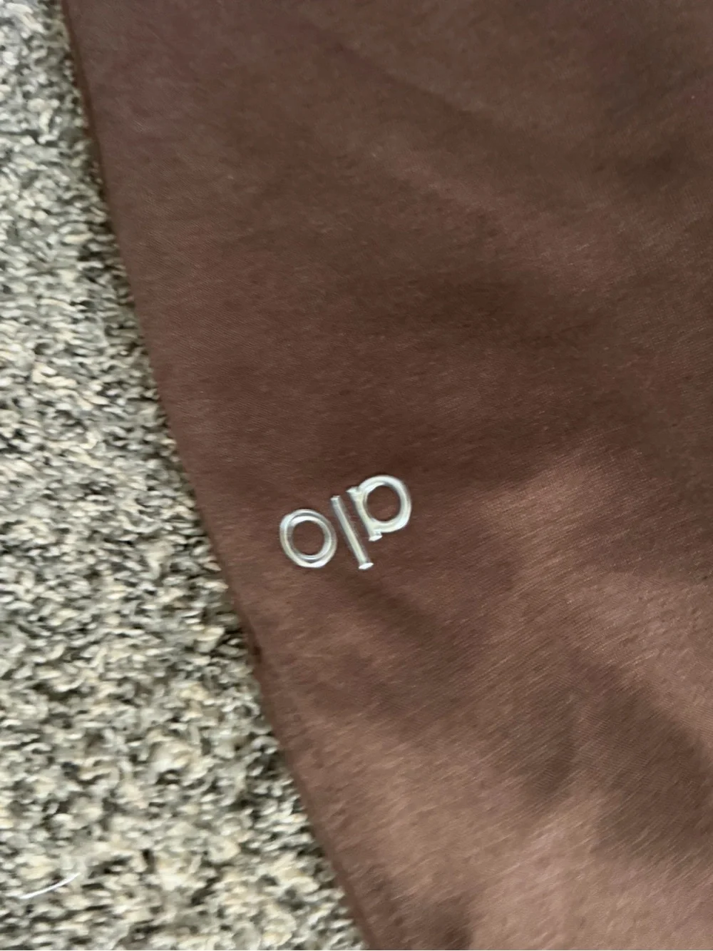 Brown alo Sweatpants women’s small